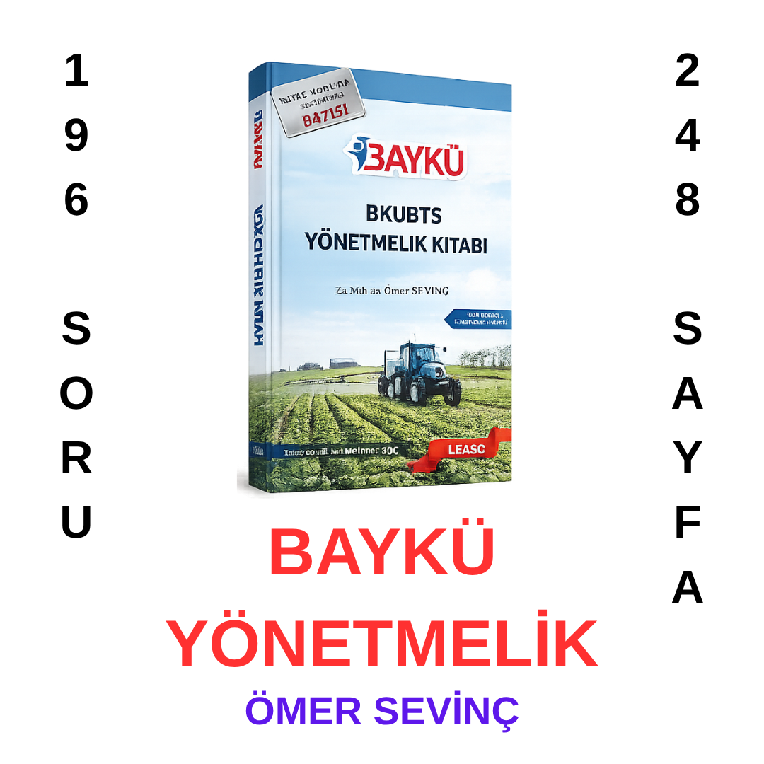 BAYKÜ YÖNETMELİK KİTABI - (YAZAR: ÖMER SEVİNÇ)